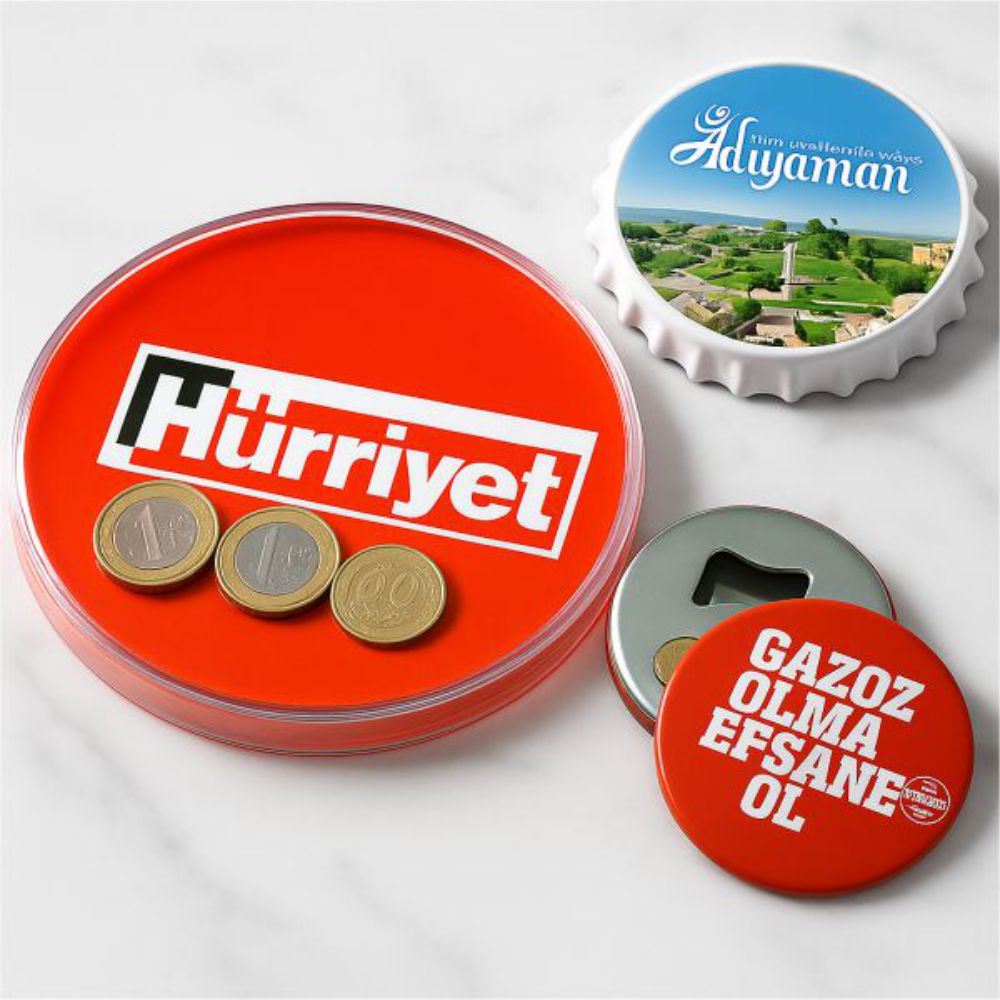 Promosyon Para Tabağı • Magnet Açacak